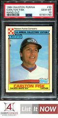 Carlton Fisk #33 Baseball Cards 1984 Ralston Purina Prices