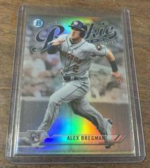Alex Bregman [Refractor] Baseball Cards 2017 Bowman Rookie of the Year Favorites Prices