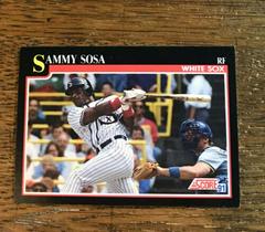 Sammy Sosa - White Sox #265 Upper Deck 1991 Baseball Trading Card