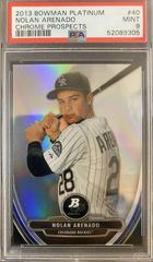 Nolan Arenado Baseball Cards 2013 Bowman Platinum Prospect Prices