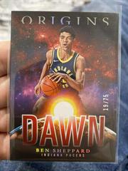 Ben Sheppard [Red] #12 Basketball Cards 2023 Panini Origins Dawn Prices