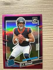 C. J. Stroud [Optic Preview Pink] #339 Football Cards 2023 Panini Donruss Prices