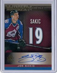 Joe Sakic [Gold Autograph] Hockey Cards 2020 SP Signature Edition Legends Dominant Digits Prices