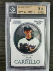 Cesar Carrillo #BS-CC Baseball Cards 2005 Bowman Sterling Prices