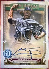 Chris Paddack [Bazooka Back] #CP Baseball Cards 2020 Topps Gypsy Queen Autographs Prices