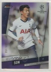 Heung Min Son [Purple Refractor] #55 Soccer Cards 2019 Finest UEFA Champions League Prices