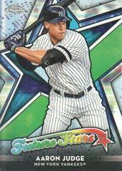 Aaron Judge #FS-1 Baseball Cards 2018 Topps Chrome Future Stars Prices
