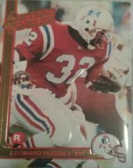 Leonard Russell #10 Football Cards 1991 Action Packed Rookie Update Prices