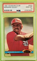 Bernard Gilkey #402 Baseball Cards 1991 Stadium Club Prices