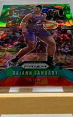Briann January [Prizm Green Ice] #2 Basketball Cards 2020 Panini Prizm WNBA Prices