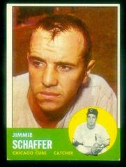 Jimmie Schaffer #81 Baseball Cards 1963 Topps Prices
