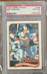 Ken Gerhart #598 Baseball Cards 1989 Topps Tiffany Prices