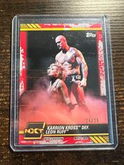 Karrion Kross def. Leon Ruff [Red] Wrestling Cards 2021 Topps WWE NXT Prices