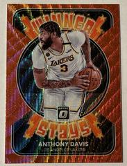 Anthony Davis [Red Wave] #7 Basketball Cards 2021 Panini Donruss Optic Winner Stays Prices