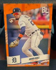 Javier Baez [Electric Orange Foil] #2 Baseball Cards 2024 Topps Big League Baseball Prices