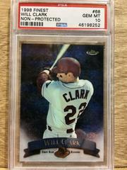 Will Clark [Non Protected] Baseball Cards 1998 Finest Prices