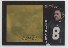 Jeff Blake [Gold] Football Cards 1996 Pinnacle Laser View Prices