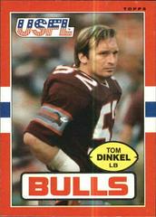 Tom Dinkel #50 Football Cards 1985 Topps USFL Prices
