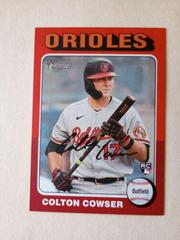 Colton Cowser [Red Border] #388 Baseball Cards 2024 Topps Heritage Prices