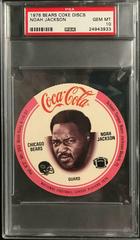 Noah Jackson Football Cards 1976 Coke Bears Discs Prices