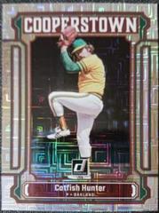 Catfish Hunter [Vector] #CT5 Baseball Cards 2023 Panini Donruss Cooperstown Prices