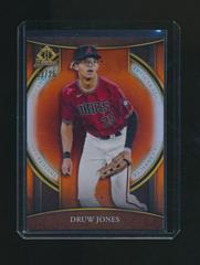 Druw Jones [Orange] #BI-2 Baseball Cards 2023 Bowman Invicta Prices