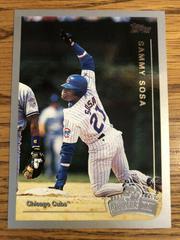 Sammy Sosa Baseball Cards 1999 Topps Opening Day Prices