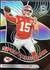 Patrick Mahomes II Football Cards 2022 Panini Spectra Spectracular Prices
