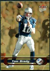 Tom Brady [Gold Medallion] Football Cards 2002 Ultra Prices