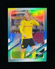 Erling Haaland [Aqua] #49 Soccer Cards 2020 Topps Chrome UEFA Champions League Prices