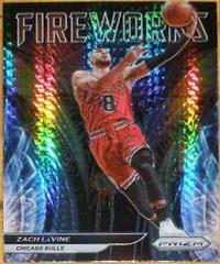 Zach LaVine [Hyper Prizm] Basketball Cards 2021 Panini Prizm Fireworks Prices