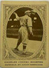 Charles Chick Shorten Baseball Cards 1922 E120 American Caramel Prices
