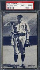 Arthur 'Dazzy' Vance Baseball Cards 1928 Exhibits Prices