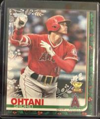 Shohei Ohtani [Santa Belt] #HW33 Baseball Cards 2019 Topps Holiday Mega Box Prices