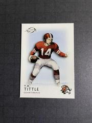 Y.A. Tittle [Blue] #165 Football Cards 2011 Topps Legends Prices