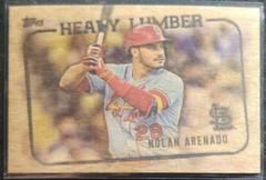 Nolan Arenado #HL-26 Baseball Cards 2023 Topps Heavy Lumber Prices