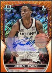 Jordan Riley [Orange Shimmer Refractor] #BCPA-JRI Basketball Cards 2021 Bowman University Chrome Autographs Prices