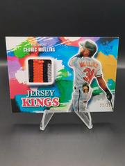 Cedric Mullins [Blue] #JK-CM Baseball Cards 2022 Panini Diamond Kings Jersey Prices