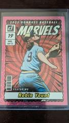Robin Yount [Pink Fireworks] Baseball Cards 2023 Panini Donruss Marvels Prices