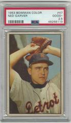 Ned Garver #47 Baseball Cards 1953 Bowman Color Prices