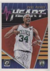Paul Pierce [Red] Basketball Cards 2018 Panini Donruss Optic All Heart Prices