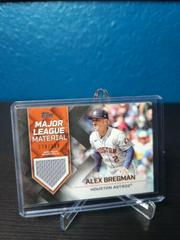 Alex Bregman [Black] #MLM-AB Baseball Cards 2022 Topps Update Major League Material Relics Prices