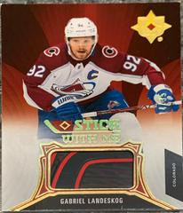 Gabriel Landeskog #SWM-LA Hockey Cards 2021 Ultimate Collection Stick With Me Prices