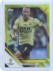 Erling Haaland [Yellow] Soccer Cards 2021 Topps UEFA Champions League Prices