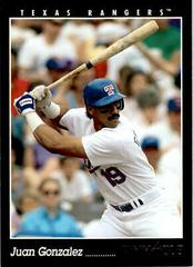Juan Gonzalez #191 Baseball Cards 1993 Pinnacle Prices