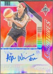 A'ja Wilson [Prizm Silver] Basketball Cards 2020 Panini Prizm WNBA Signatures Prices