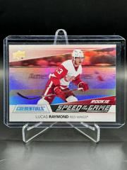 Lucas Raymond #SGR1 Hockey Cards 2021 Upper Deck Credentials Speed of the Game Rookies Prices