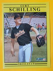 Curt Schilling Baseball Cards 1991 Fleer Prices