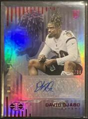 David Ojabo [Red] #RS-DO Football Cards 2022 Panini Illusions Rookie Signs Prices