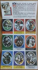 Ben Davidson Football Cards 1972 Sunoco Stamps Prices